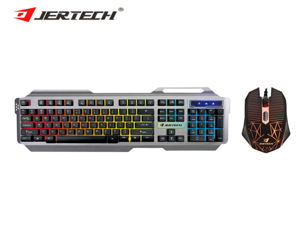 Kainchi jertech-mechanic-km950-led-gaming-keyboard-and-mouse-combo
